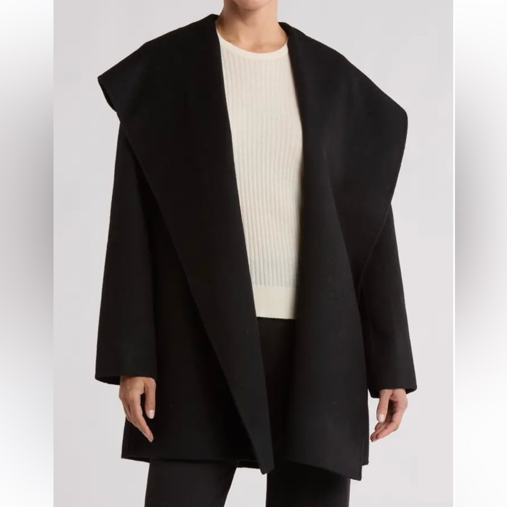 Vince Elegant Black Women's Coat